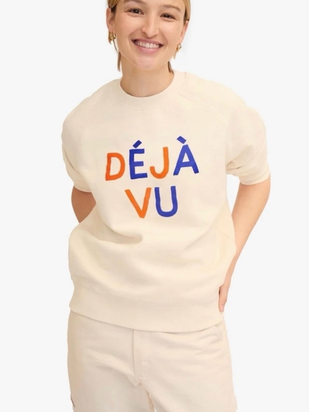 Clare V Deja Vu Sweatshirt